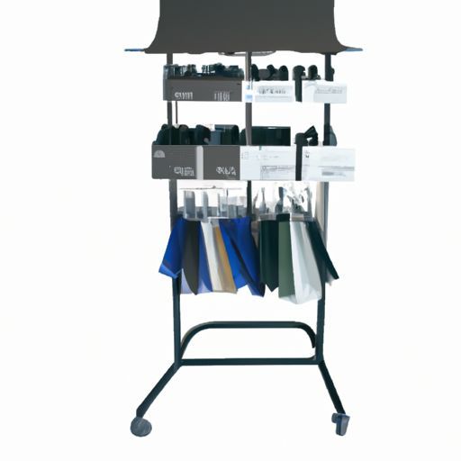 Rek voor winkel Kartonnen T-shirt Display paraplu-displayrek Stand Nieuw op maat gemaakt kartonnen kledingvloerdisplay