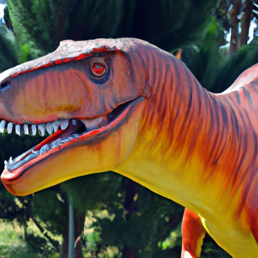Dinosaurio aniamtrónico de tamaño natural para dinosaurios animatrónicos de calidad, modelo de parque temático de atracciones en venta