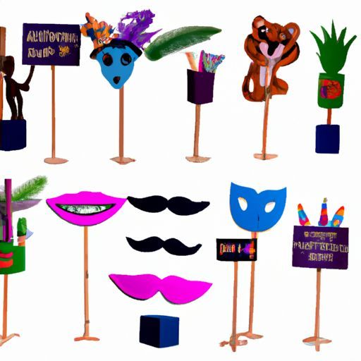 Funny Photo Props Custom props booth Photo Booth Prop Kids Birthday Decoration Party Supplies PZ219 25 PCS Jungle Theme Party