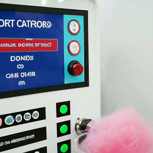 Control Cotton Candy Machine for vending machine floss Sale Good Price Full Automatic Cashless Easy