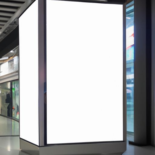 Caisson lumineux double face éclairé côté publicité lumière panneau d'affichage publicitaire cadre en aluminium LED