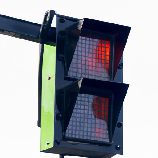 Ampel Solar-LED-Solar-Verkehrsabsperrleuchte Ampel 300 mm rotes Warnblinklicht für Verkehrssicherheit