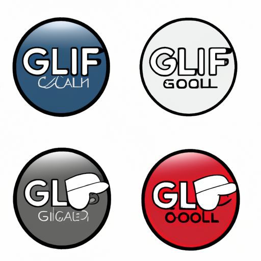 Logo Golf Aksesuarları Metal usga standart yumuşak golf şapka tokası ve mutlu Gilmore golf topu işaretleyici Yeni Stil Özel
