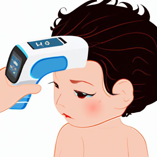Temperatura corporea Touchless Termometro auricolare digitale Termometro digitale a infrarossi senza contatto con pistola frontale per bambini Zoneyee Smart Fever Baby