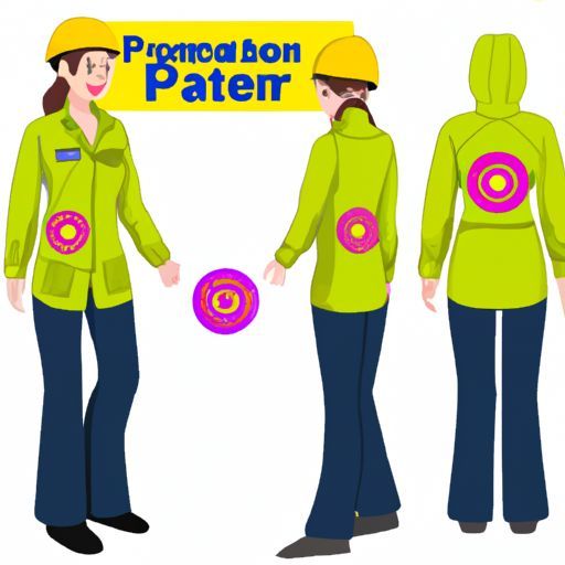 stralingsbeschermingskleding werkkleding dames met zak EMF afscherming elektromagnetische werkkleding