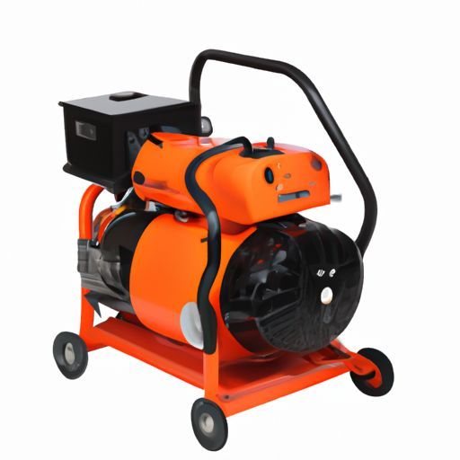 90l silent oil free air compressor oil free rotary with handle Low noise 5.1hp 0.8bar