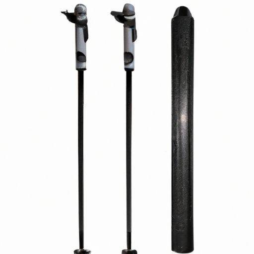Bâton de ski en fibre Ski alpin Bâton de ski en fibre de carbone Custom Aluminium Carbon