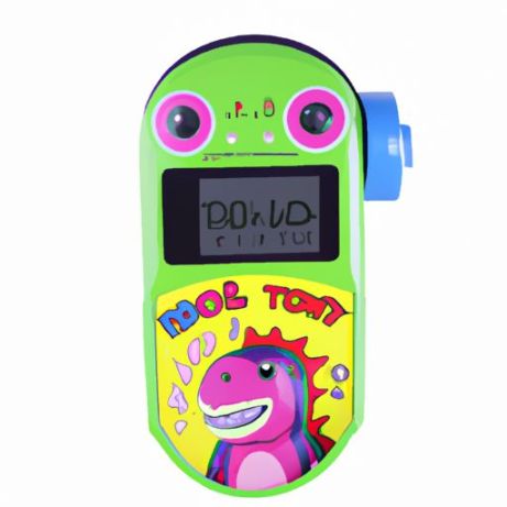 Sticker Cellphone Novelty Dinosaur Toys super bot Mobile Cell Alarm Clocks Smart Phones for Kids Baby Child YMX PH05U with PVC Back