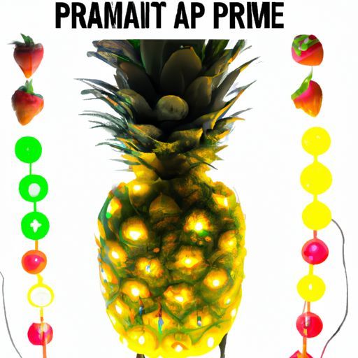 Ananas Fruit fraise citron 1.5m 3m aa batterie 6m festival décoration LED chaîne éclairage lampe