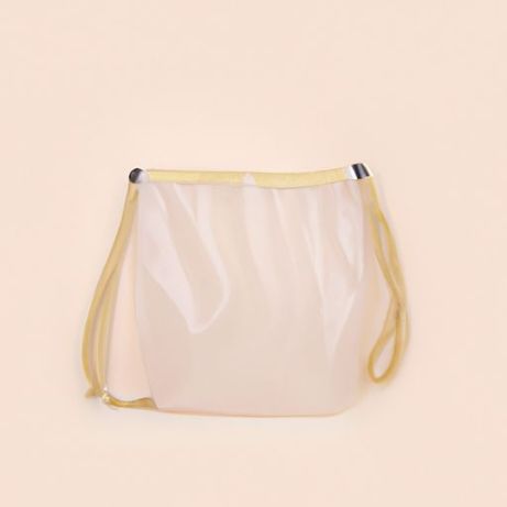 Bag Nylon Mesh Wash Pouch Travel pure cotton drawstring bag Women Cosmetic Bag Custom Logo Gift MakeUp