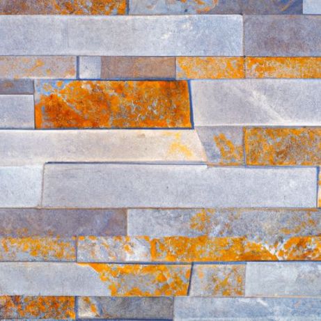 天然石城公司饰面板岩文化石覆层用于外墙景观板岩瓷砖石材饰面板透明石板
