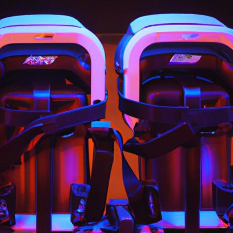 시네마 VR 스톰 아케이드 키드 롤러 게임기 롤러코스터 VR 시뮬레이터 재고 판매 테마파크 패밀리 6인승 VR
