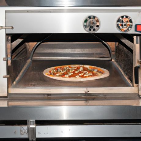 Pizza Berputar Besar Disesuaikan Suhu Tinggi Dalam Oven Dapur Oven Konveksi untuk Dapur Listrik Oven Pemanggang Profesional Bawaan 80L