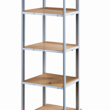 Iron Wooden Multipurpose Storage Rack Display acrylic magnetic bookshelf Shelves Office Bedroom Kitchen Durable