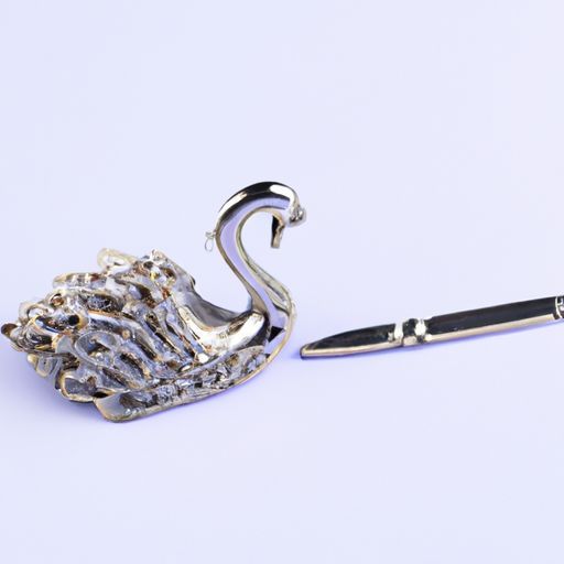 beautiful swan neck design letter opener logo mini wedding decorate gift metal envelope opener Bookmark envelope knife opener