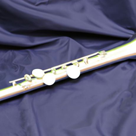 Soprano saksafon çalmak için orta kamış ses seviyesi, yüksek kaliteli ahşap nefesli çalgı İtalya'da üretilmiştir, gri sentetik