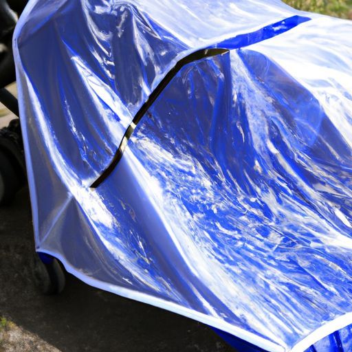 Regenhoes Anti-UV-schild kinderwagen regenhoes, winddicht waterdicht Universele kinderwagen regenhoes buiten stof sneeuwbeschermer PVC kinderwagen