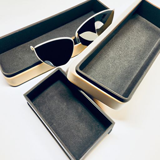 Trays Pu leather Fabric Eyeglass Storage multiple sunglasses Box Sunglasses Case Tray Custom Glasses Case 3*4 Slots Oxford Eyewear Display