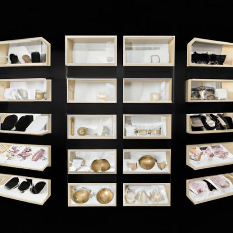 large wall mounted shelves set jewelry organizer jewelry shelf white gold floating wide shelves for wall storage decor Yageli China deep