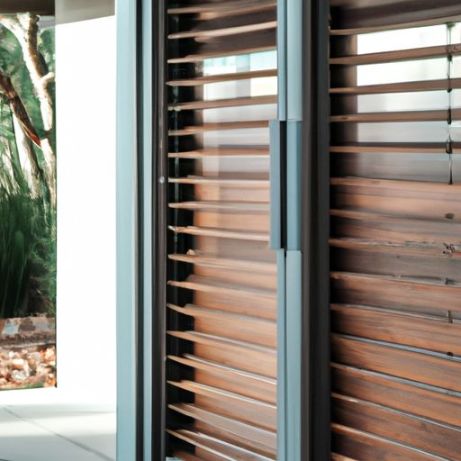 Puerta corredera casa exterior Patio residencial puerta de acero moderna hermoso balcón puertas corredizas de vidrio diseño minimalista resistente
