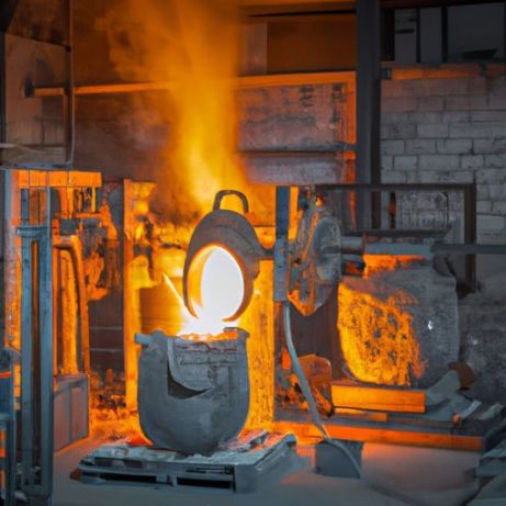 Furnace Induction Smelting Furnace glass melting furnace and Continuous Casting Machine Iron Scrap Melting