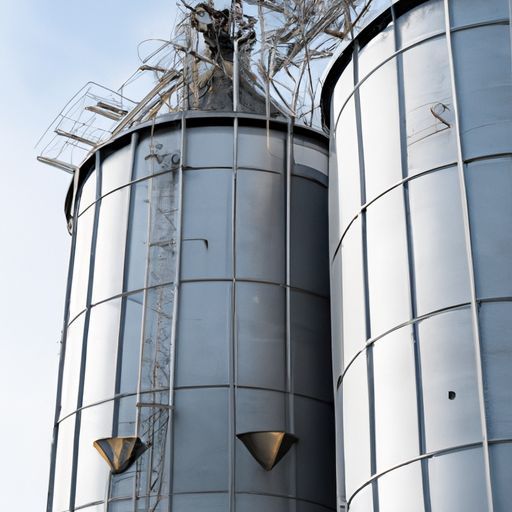 Silos de grãos para fábrica de suínos Máquinas para fabricação de silos Fornecimento de equipamentos bem projetados