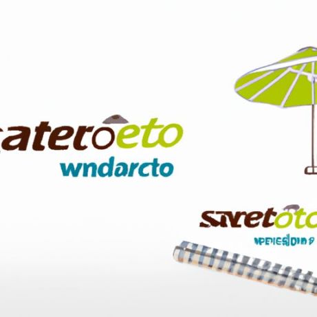 Pátio guarda-sol ao ar livre praia mar guarda-chuva capa caderno espiral guarda-chuva de venda quente com logotipo da empresa