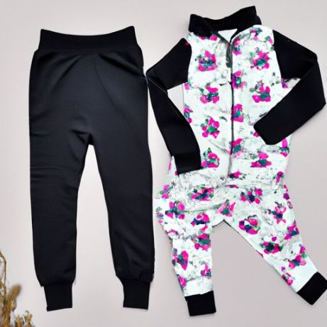 Mädchen Sweatshirt Hosen zweiteilig Trainingsanzüge Hosen Kinder Sweat Outfits Baby Sweatsuit Sport Kinder Kleidung Sets Jungen