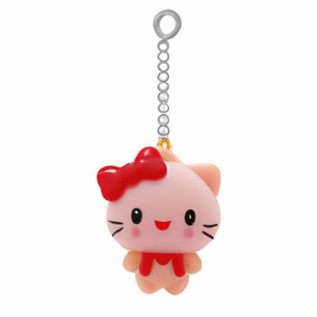 My Melody, Pom Pom Purin, women bag pendant key Kumomi PVC Metal cute cartoon keychain toy sanrio keychains wholesale KT Cat,