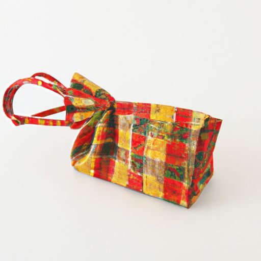 Bolsa de tela tejida Gift Tote tarjeta de regalo – para bolsa Embalaje de regalo Bolsa Portátil Navidad