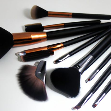 tools set powder handle fan brushes custom private logo brush flame brush 10 pcs makeup brushes makeup