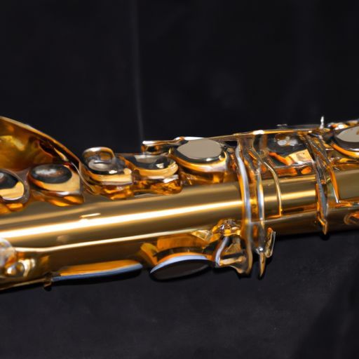 Eb-Ton/Tonart Bariton-Saxophon, Saxophon, Bass-Saxophon, Bürsten-Gelb-Kupfer-Saxofon-Körper