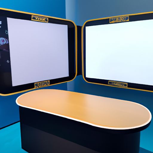 Schermo interattivo Monitor interattivo per giochi da tavolo smart board con doppio sistema interattivo a schermo piatto GAOKEview Vendita calda
