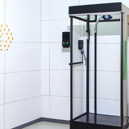 Douche d'air ambiant automatique pour équipement de salle blanche en Chine, utilisation du produit pour salle blanche, nettoyage de haute qualité