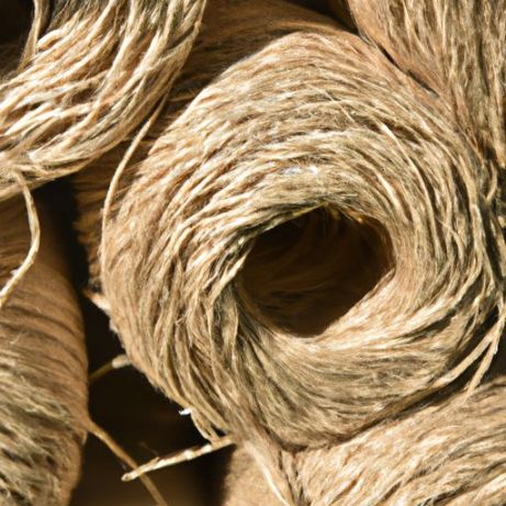 Fibre de sisal à vendre matière première de sisal fibre de noix de coco/ficelle de noix de coco corde de fibre naturelle mince sur corde de bobine en gros 0 ug grade