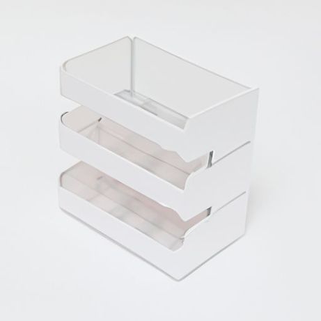 Set pengatur meja plastik Tipe laci 5 kotak penyimpanan kompartemen untuk kosmetik dan riasan RTSZO-313 Kantor multifungsi kreatif modern