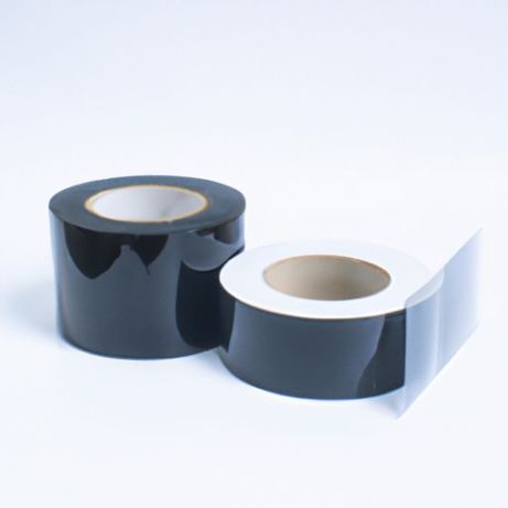 film bandı, pet 3/4 hammadde rulosu jumbo rulo için su geçirmez yapıştırıcı LCD mobil Üreticisi siyah maskeleme için toptan siyah şeffaf maskeleme bandı