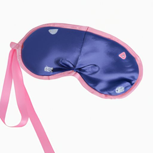 Comfortable Adjustable Protection Travel Cute satin eye mask Sleeping Silk Eye Mask Hot Seller Colorful