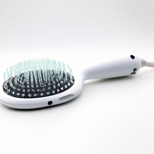 Escova massageadora leve, cuidado seguro, pente de silicone macio, cabeça elétrica, massagem no couro cabeludo, nova aparência, led profissional personalizado