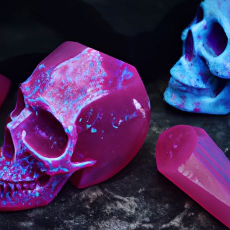 Crânios de amonite de cristal e artesanato feito com rosas polidas para decoração atacado natural de alta qualidade