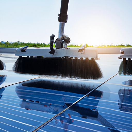 فرشاة X4 معدات فرشاة مزدوجة الرأس آلة تنظيف الألواح الشمسية الكهروضوئية FSK تنظيف التنظيف بالطاقة الشمسية