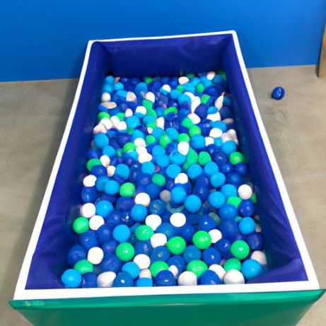 bàn bi-a bóng mềm chơi hình dạng hồ bơi có thể gập lại máy làm sạch hố bóng bơm hơi nhà nảy với quả bóng Giá bán buôn 8
