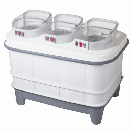 Tragbare Waschmaschine in drei Größen: Hoch, hergestellt in Japan für Effizienz, klein, kompakt