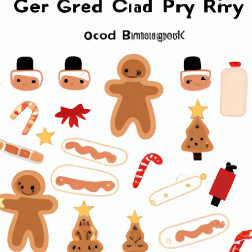 Flat Back Resin Christmas Gingerbread Man cute bear Ice Cream Crafts Fit Phone Deco DIY Headwear Accessories Embelli 100pcs Kawaii Cartoon