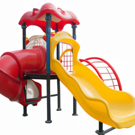 slide kids playing game outdoor childrens playground slides prices for sale JMQ-002223 Outdoor playground equipment