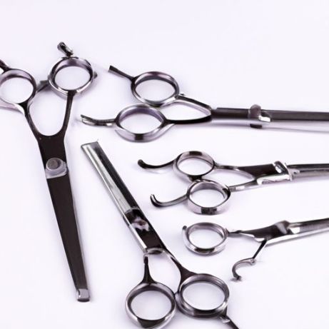 Cutting Scissors Kit Stainless Steel Barber clipper accessories high Scissors Set By Saaqaans Enterprises Professional Salon Accessories 9 Pcs Hair