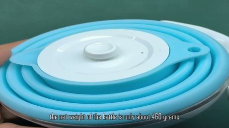 fornitore cinese di personalizzazione del bollitore pieghevole, grossista su misura del bollitore per acqua calda in silicone
