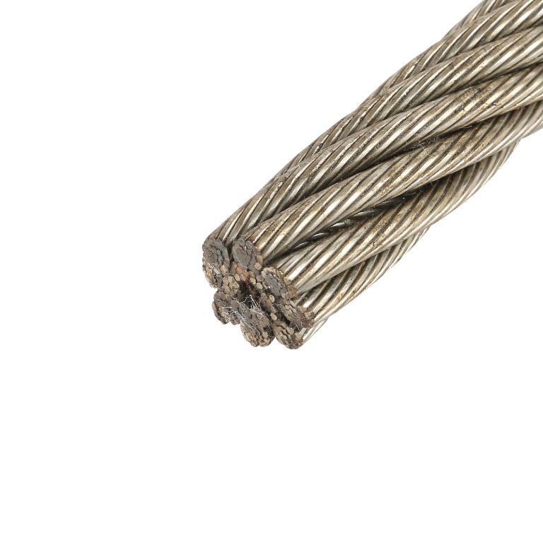 1/16 pol. x 500 pés. cabo de aço não revestido de aço galvanizado, cabo de aço de 2 mm, como você corta fio de aço