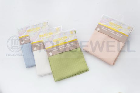 Einfarbige Polyester-Tischdecken, leicht zu reinigen, wiederverwendbar, strapazierfähig
