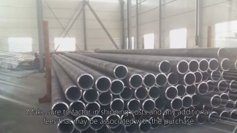 High Quality Q195 Q235 Q345 Q355 St45 Carbon Seamless Steel Pipe Sch40 Schedule 80